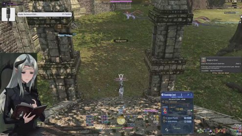 [ast/whm] ✨reclears 'n vibes → crescent after ✨