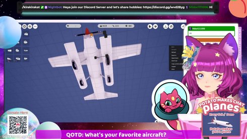 Donothon Day 03: Potato's Plane Day with AviAssembly! Every Dono / Sub = Plane !donate !socials