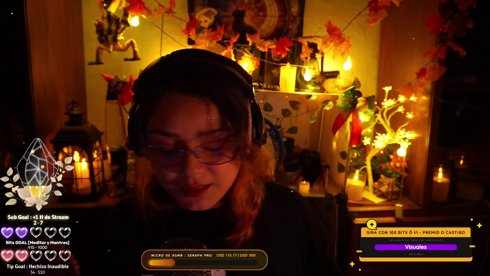 🍂🍁ASMR en una noche bien fria de otoño🍂