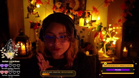 🍂🍁ASMR en una noche bien fria de otoño🍂