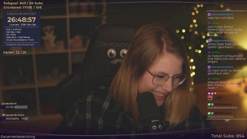 [SUBATHON | PAUSE] Schäfchen zählen | !subathon !socials | Partner: HOLY & Corsair