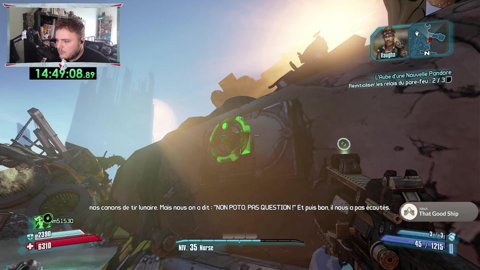 Borderlands 2 + DLC le plus vite possible ! !discord !