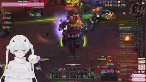 hoy peak o wow!!  !tips !redes !zing !clip !uptime !sr  ♡