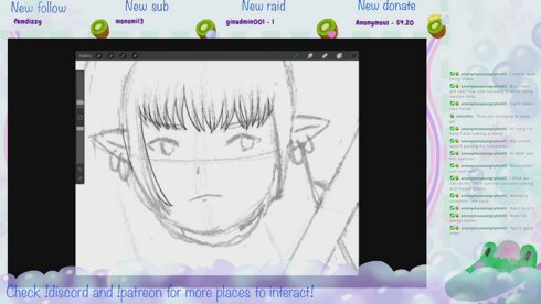 Last day of the Week of Stream event! Let's draw~