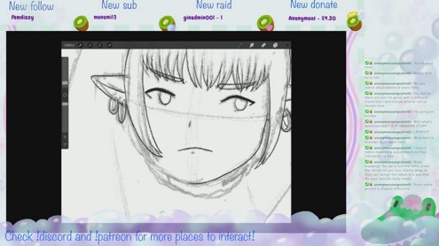 Last day of the Week of Stream event! Let's draw~