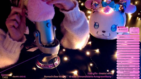 💜LIVE ASMR💜KJUTYTHON no. 25💜Just chillin with you :)