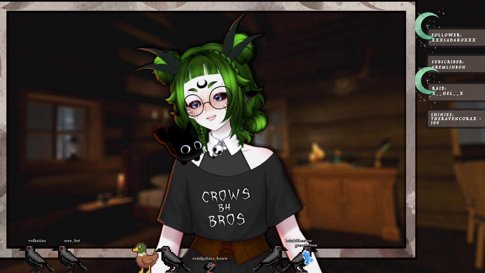 ☽ Cringe Bird-Hag ☾ 🪶Steam Next Fest Demo time🪶  !drakon 💚 !lurk 💚 !fish 💚