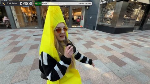 Bananen Bestrafung in IRL 🍌