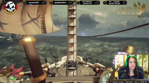 [18+] Auf in die Schlacht! #sotpartner | !streamerpotion !bsg !merch !commands SoT #sotpartner #werbung