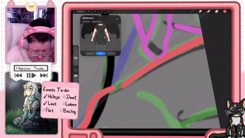 [Ger/Eng] Ein Stream is besser als kein Stream! / Co-arten! / Danach Gaming zur Belohnung!! / !kunst !commission