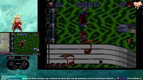 hula! a ponerse las pilas / seguimos aprendiendo Aero the acrobat 2 (STREAM CORTO)