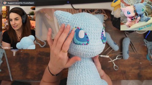 Häkelprojekt: Shiny Mew Finale ♥ !kofi !aog !tcg !bb