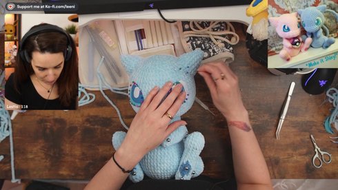 Häkelprojekt: Shiny Mew Finale ♥ !kofi !aog !tcg !bb