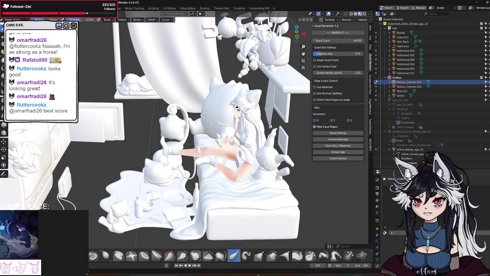 [ENG] WE CHILLIN ~ 3D Scene in Blender (Pokémon fanart)~  !discord