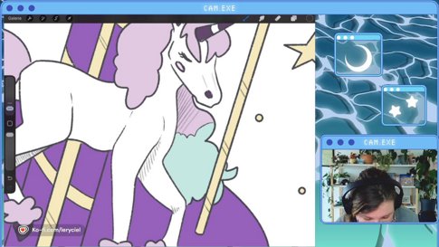 Un peu de mise en couleurs ce matin ✨ !commission !patreon !kofi