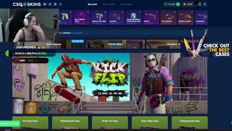 NOWE NAGRODY ZA PUNKTY KANAŁU AUUU | !skins !gv !social !dc #współpraca