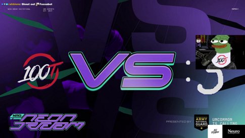 💢 100 THIEVES VS HAKIKIMORI 💢 NRG NEON DREAM INVITATIONAL 2025 💢 #NRGNeonDream !subathon !socials !discord