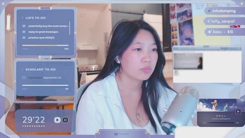 ✧ pharm Study with Me ♡ keeb/mouse clicks + yaps !cover !video !discord 」