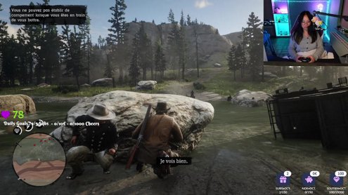 🌹 [ÉP.5] DÉCOUVERTE : RDR II ! • !lurk !subgoal 🌹