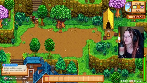 dbd action mit @callmeclumsyyy dann stardew