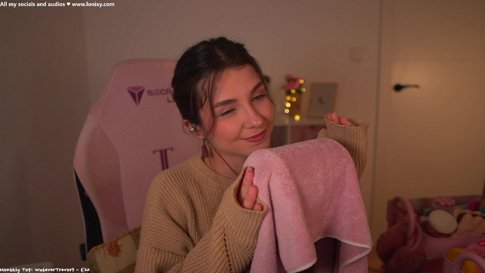 ASMR Live 🌙 Let's relax 🤍 !audios !socials