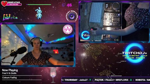 Twitch DJs DnB/Dubstep/Trap/Garage/Breaks Raid Train