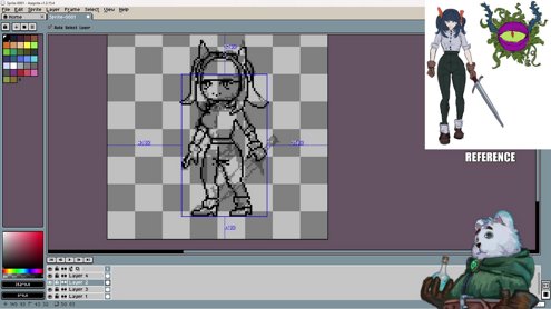 Art Diaries - Day 13 //  Happy Halloween! let's do some character design