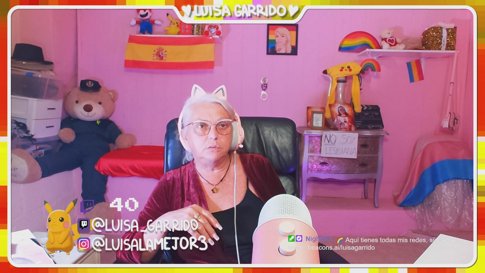 NOCHE DE CHARLA - LUISA GARRIDO 🌈