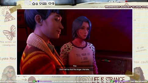 10 yr Anniversary Celebration -- Life is Strange: Max Trilogy