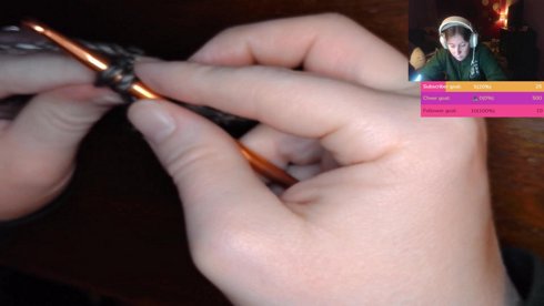 Yap 👄and practice my granny era. 🧶