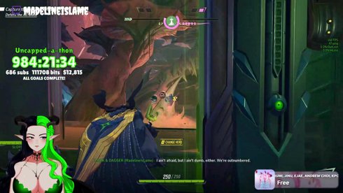 DAY 22 OF UNCAPP-A-THON!! | !uncap !merch !Gsupps !dono