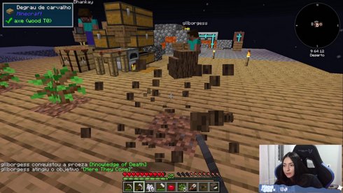 PT/EN Boa Noite | Minecraft Skyblock |  !discord !termo !insta !arroto !pix !yt !tiktok