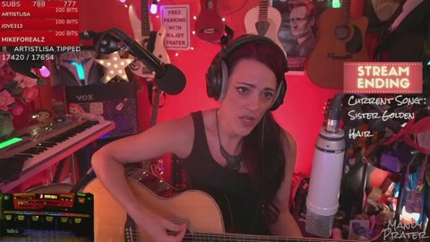 Just Another Mandy Monday! Live Music: Loops and harmonies