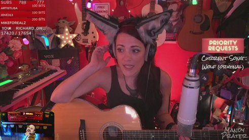 Just Another Mandy Monday! Live Music: Loops and harmonies