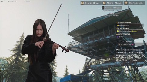 [RUS/ENG] Violin with Maria Moon !tg !yt !s