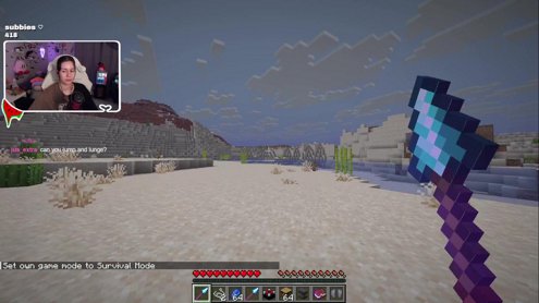🌱 3,000+ day hardcore world • buildy buildy time  --> checking out the new snapshot 🌱 !kofi