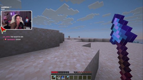 🌱 3,000+ day hardcore world • buildy buildy time  --> checking out the new snapshot 🌱 !kofi