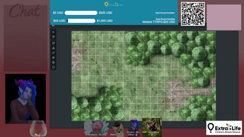 Extra life time!!! with @sylinmoon on @venturettrpg and @twofresh4u