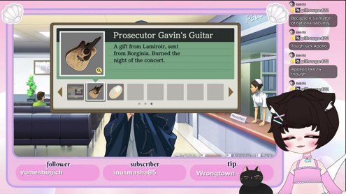 Machi's Story | Apollo Justice: Ace Attorney | !discord !idol !kofishop