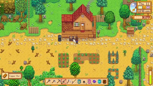 Chilling with some Modded Stardew after doing adulty stuff all day!