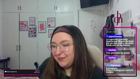 miercolesss con m de me quede dormidaaa  |  !redes !comandos