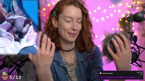 ASMR time once more - Every sub or 500+ bits gets a name trace or Forest Fae card🧚🪻🐌 Next live Friday 8pm & Sunday 2pm GMT