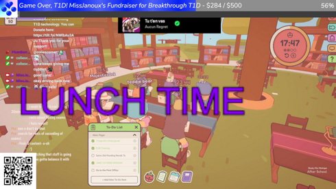 [ENG/FR] GAME OVER T1D Fundraiser! !t1ddonate - Full Day Productive Space 50/5 POMOS, Come Vibe! (muted but chatting)