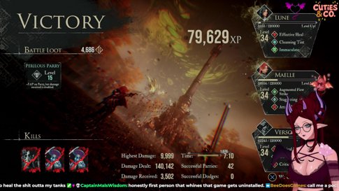 Parrying for my life > Fort with Danni! > FINISH CLAIR | Epic Creator: Ren_Nyx | Daily Offering, !sin, !tarot