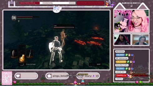 Bora sofrer, sofrer e sofrer nesse mundo com @pupurinstar e @zanpelca ! | Dark Souls Remastered | !pix | !darksouls | !pokehelp | !commands