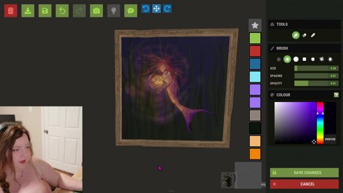 chill rust art then arc raiders later :)