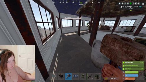 chill rust art then arc raiders later :)