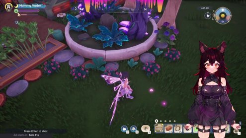 ✨Testing my vtuber and decorating my plot ~ lurker friendly ~ !discord !merch 💜 [CC]