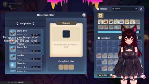 ✨Testing my vtuber and decorating my plot ~ lurker friendly ~ !discord !merch 💜 [CC]