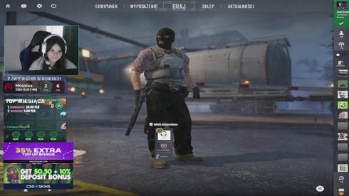 oglądamy nie oceniamy - cs2 - 2400 elo faceitkii XD !:D [+18] !pirateswap #reklama